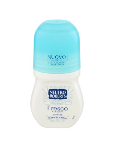 neutro roberts deodorante roll-on - 50ml - fresco - classico: tuttocasashop.it: igiene e cura della persona