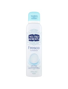 neutro roberts deodorante spray 150ml - fresco - classico: tuttocasashop.it: igiene e cura della persona