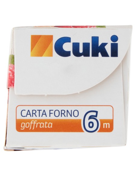 cuki carta da forno larghezza 33cm rotolo da 6m - goffrata - antiaderente: tuttocasashop.it: carta & monouso