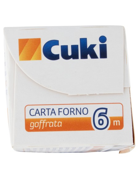 cuki carta da forno larghezza 33cm rotolo da 6m - goffrata - antiaderente: tuttocasashop.it: carta & monouso