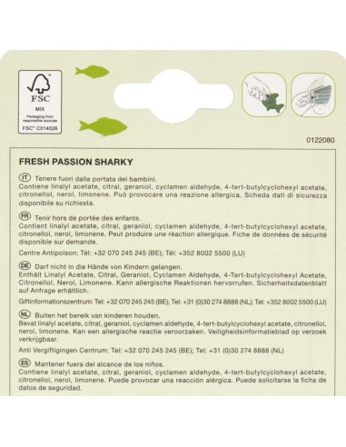 fresh passion deodorante auto pop-it - fresh maracuja: tuttocasashop.it: pulizia e cura della casa