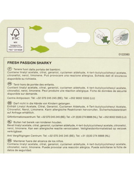 fresh passion deodorante auto pop-it - fresh maracuja: tuttocasashop.it: pulizia e cura della casa