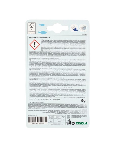 fresh passion deodorante auto pop-it - white lily: tuttocasashop.it: pulizia e cura della casa