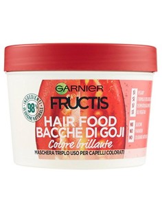 fructis hair food maschera capelli 390ml - colore brillante - bacche di goji: tuttocasashop.it: igiene e cura della persona