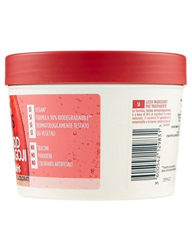 fructis hair food maschera capelli 390ml - colore brillante - bacche di goji: tuttocasashop.it: igiene e cura della persona