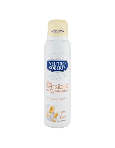 neutro roberts deodorante spray 150ml - pelle sensibile - con avena lenitiva: tuttocasashop.it: igiene e cura della persona