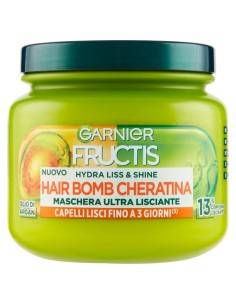 fructis maschera capelli 320ml - hydra liss & shine - ultra lisciante: tuttocasashop.it: igiene e cura della persona