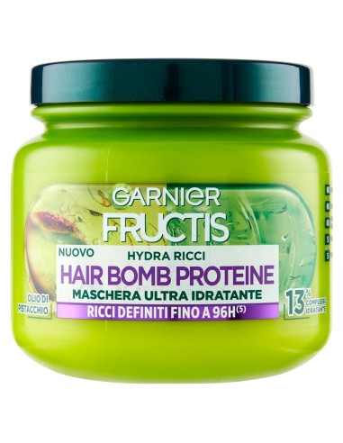 fructis maschera capelli 320ml - hydra ricci - capelli ricci ultra idratante: tuttocasashop.it: igiene e cura della persona