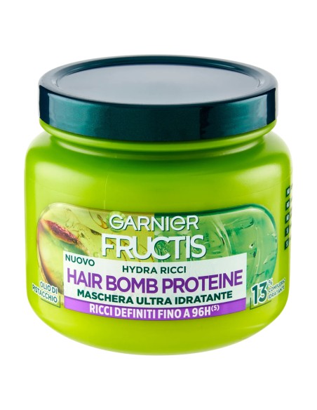 fructis maschera capelli 320ml - hydra ricci - capelli ricci ultra idratante: tuttocasashop.it: igiene e cura della persona