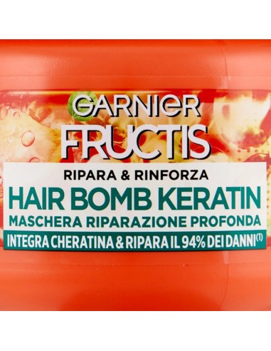 fructis maschera capelli 320ml - ripara & rinforza - riparazione profonda: tuttocasashop.it: igiene e cura della persona