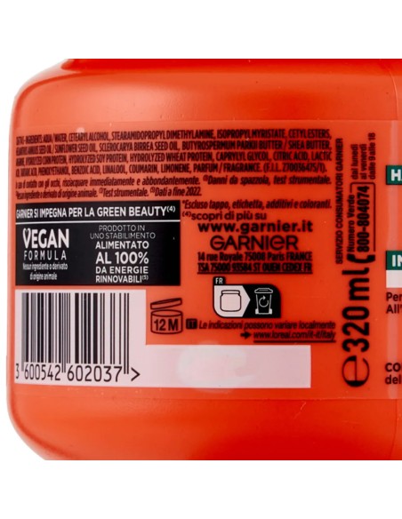 fructis maschera capelli 320ml - ripara & rinforza - riparazione profonda: tuttocasashop.it: igiene e cura della persona