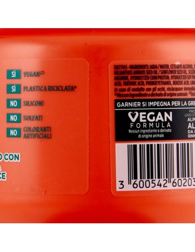 fructis maschera capelli 320ml - ripara & rinforza - riparazione profonda: tuttocasashop.it: igiene e cura della persona