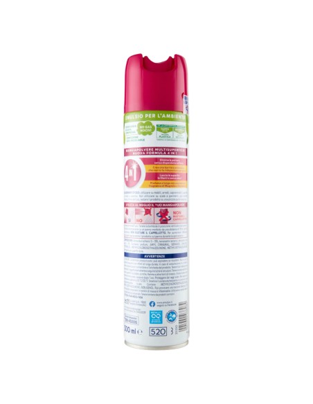 emulsio mangiapolvere l'antistatico spray 4in1 300ml - magnolia e gelsomino: tuttocasashop.it: pulizia e cura della casa