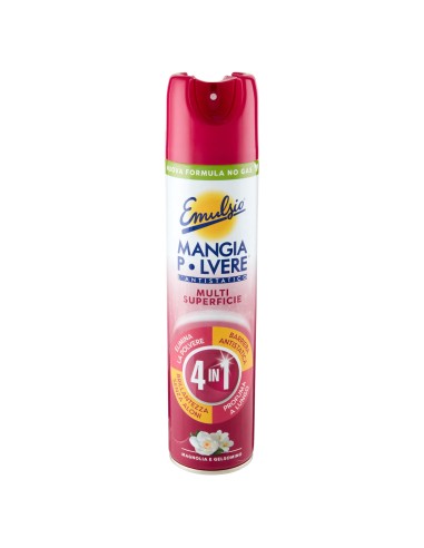 emulsio mangiapolvere l'antistatico spray 4in1 300ml - magnolia e gelsomino: tuttocasashop.it: pulizia e cura della casa