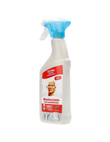 mastrolindo spray 500ml - con candeggina - extra potere igienizzante: tuttocasashop.it: pulizia e cura della casa