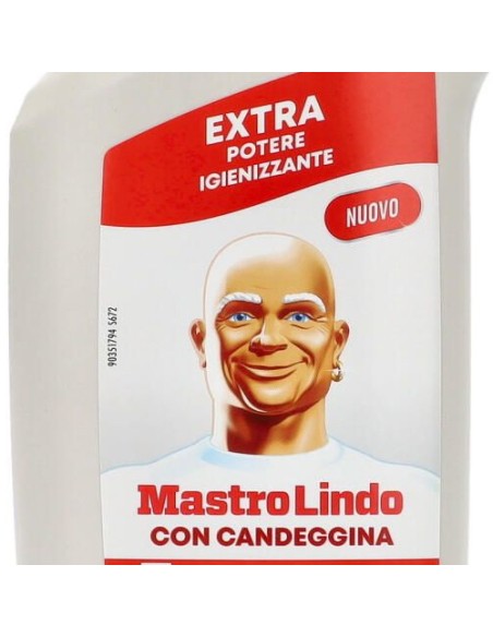 mastrolindo spray 500ml - con candeggina - extra potere igienizzante: tuttocasashop.it: pulizia e cura della casa