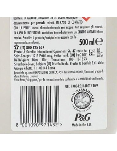 mastrolindo spray 500ml - con candeggina - extra potere igienizzante: tuttocasashop.it: pulizia e cura della casa