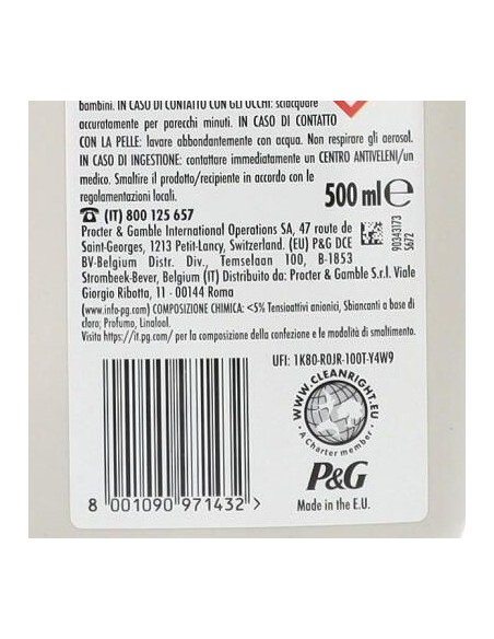 mastrolindo spray 500ml - con candeggina - extra potere igienizzante: tuttocasashop.it: pulizia e cura della casa