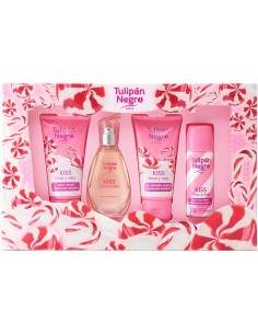 tulipan negro - deo 150ml+doccia 75ml+edt 50ml+body lot 75ml - fresaa y nata: tuttocasashop.it: igiene e cura della persona