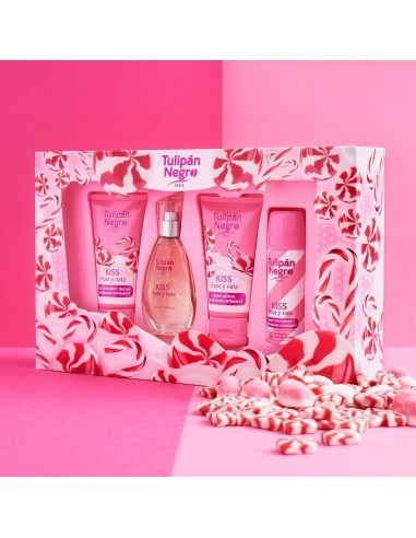 tulipan negro - deo 150ml+doccia 75ml+edt 50ml+body lot 75ml - fresaa y nata: tuttocasashop.it: igiene e cura della persona