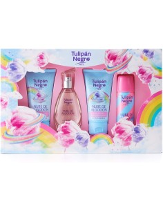 tulipan negro - deo 150ml+doccia 75ml+edt 50ml+body lot 75ml - algoton nube: tuttocasashop.it: igiene e cura della persona