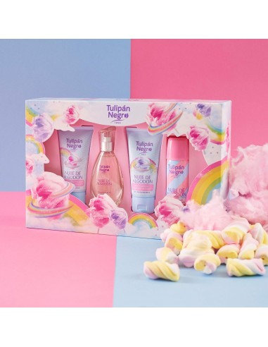 tulipan negro - deo 150ml+doccia 75ml+edt 50ml+body lot 75ml - algoton nube: tuttocasashop.it: igiene e cura della persona