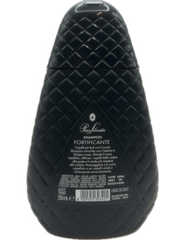 pino silvestre shampoo 250ml - fortificante - creatina e ginepro rosso: tuttocasashop.it: igiene e cura della persona