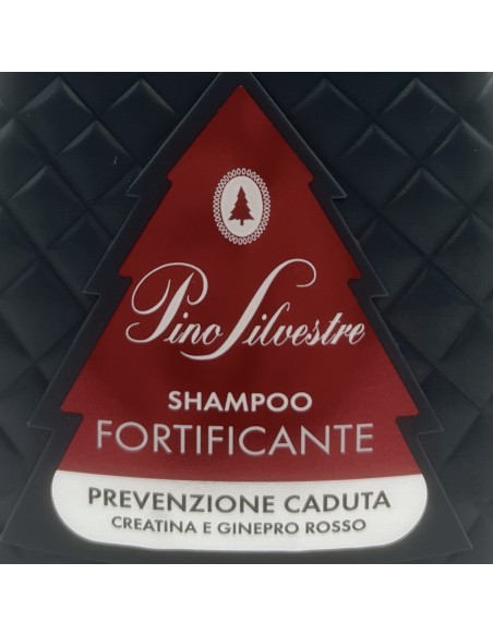 pino silvestre shampoo 250ml - fortificante - creatina e ginepro rosso: tuttocasashop.it: igiene e cura della persona