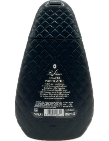 pino silvestre shampoo 250ml - purificante sebo regolatore - eucaliptus: tuttocasashop.it: igiene e cura della persona