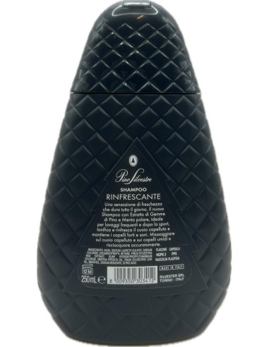 pino silvestre shampoo 250ml - rinfrescante uso frequente - pino e menta: tuttocasashop.it: igiene e cura della persona