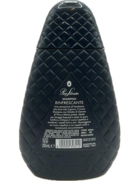 pino silvestre shampoo 250ml - rinfrescante uso frequente - pino e menta: tuttocasashop.it: igiene e cura della persona