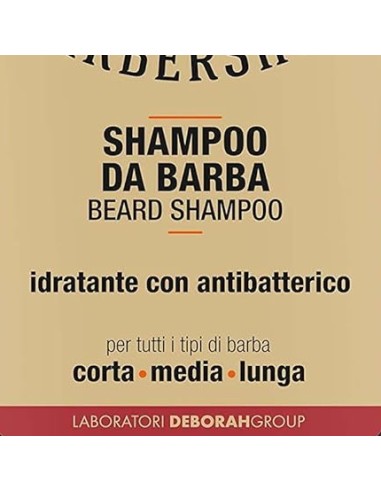 bioetyc uomo barbershop - 120ml - shampoo da barba idratante antibatterico: tuttocasashop.it: igiene e cura della persona