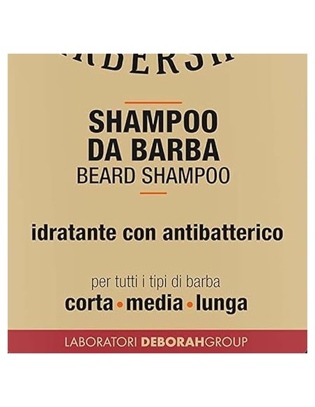 bioetyc uomo barbershop - 120ml - shampoo da barba idratante antibatterico: tuttocasashop.it: igiene e cura della persona