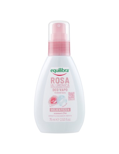 equilibra deodorante vapo no gas - 75ml - rosa ialuronica - delicatezza 24h: tuttocasashop.it: igiene e cura della persona