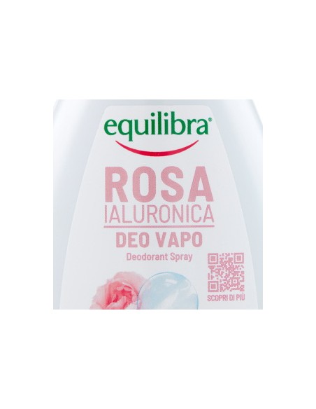 equilibra deodorante vapo no gas - 75ml - rosa ialuronica - delicatezza 24h: tuttocasashop.it: igiene e cura della persona