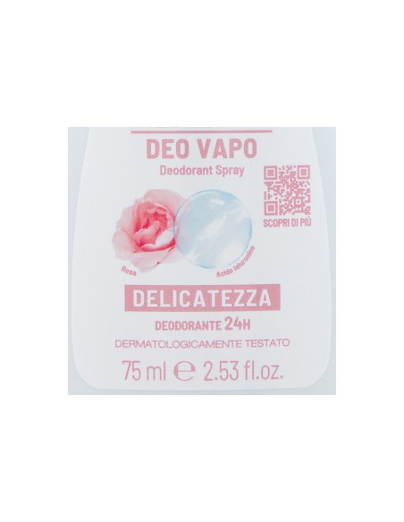 equilibra deodorante vapo no gas - 75ml - rosa ialuronica - delicatezza 24h: tuttocasashop.it: igiene e cura della persona