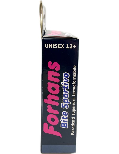 forhans bite sportivo - paradenti superiore termoformante - custodia inclusa: tuttocasashop.it: igiene e cura della persona