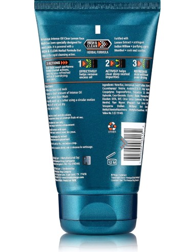 himalaya men since 1930 intense oil clean - lavaviso - 100ml: tuttocasashop.it: igiene e cura della persona