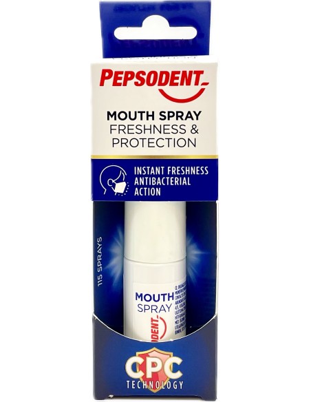 pepsodent mouth spray freshness & protection - 15ml - spray alito fresco: tuttocasashop.it: igiene e cura della persona