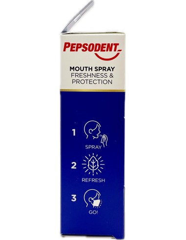 pepsodent mouth spray freshness & protection - 15ml - spray alito fresco: tuttocasashop.it: igiene e cura della persona