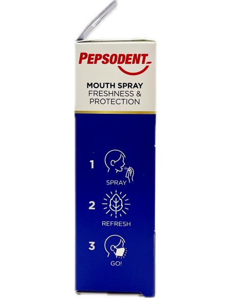 pepsodent mouth spray freshness & protection - 15ml - spray alito fresco: tuttocasashop.it: igiene e cura della persona
