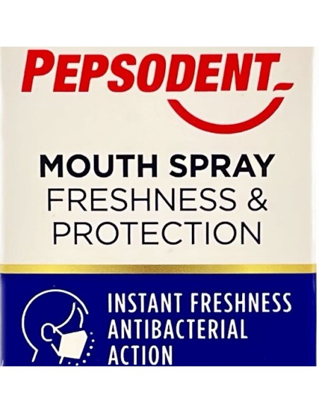 pepsodent mouth spray freshness & protection - 15ml - spray alito fresco: tuttocasashop.it: igiene e cura della persona