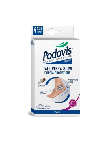 podovis talloniera slim doppia protezione comfort gel system - uomo 41/45: tuttocasashop.it: prodotti per bucato e tessuti