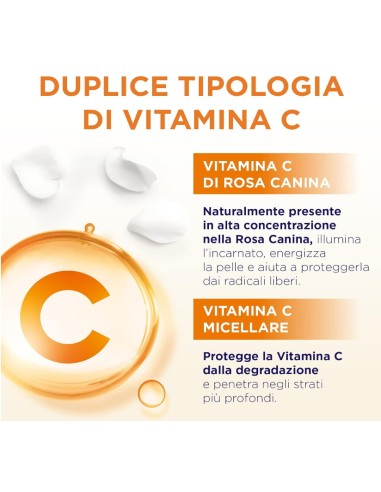 acqua alle rose maschera in tessuto idratante anti-fatica - vitamina c: tuttocasashop.it: igiene e cura della persona