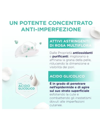 acqua alle rose maschera in tessuto opacizzante anti-imperfezioni: tuttocasashop.it: igiene e cura della persona