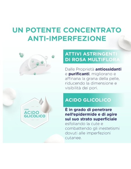 acqua alle rose maschera in tessuto opacizzante anti-imperfezioni: tuttocasashop.it: igiene e cura della persona