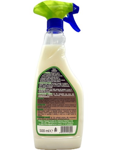 care detergente legno spray 500ml - deterge protegge e lucida: tuttocasashop.it: pulizia e cura della casa