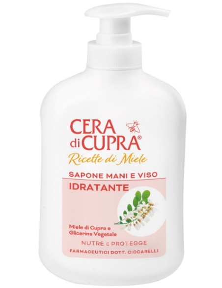 cera di cupra ricette di miele sapone 200ml - idratante - glicerina vegetale: tuttocasashop.it: igiene e cura della persona