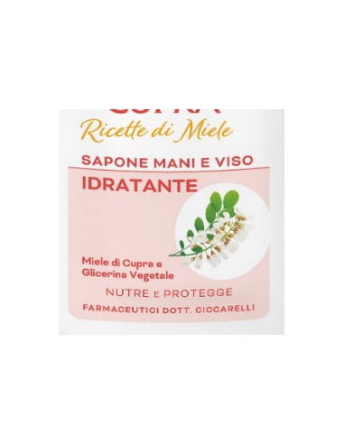 cera di cupra ricette di miele sapone 200ml - idratante - glicerina vegetale: tuttocasashop.it: igiene e cura della persona
