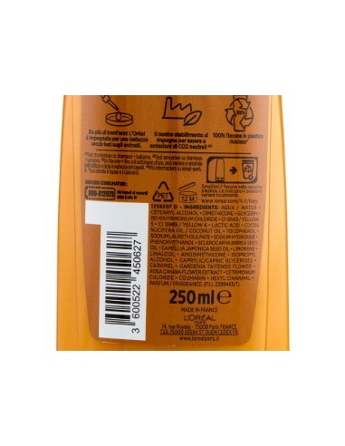 elvive l'oreal balsamo 250ml - olio straordinario - capelli secchi: tuttocasashop.it: igiene e cura della persona